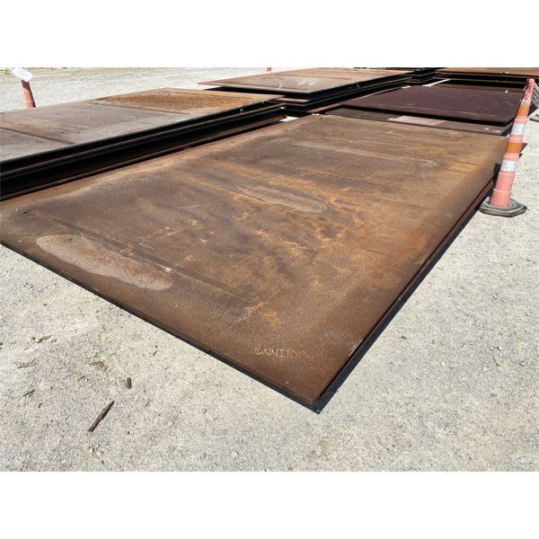 (2) 11-1/2' x 20' x 1" STEEL PLATE