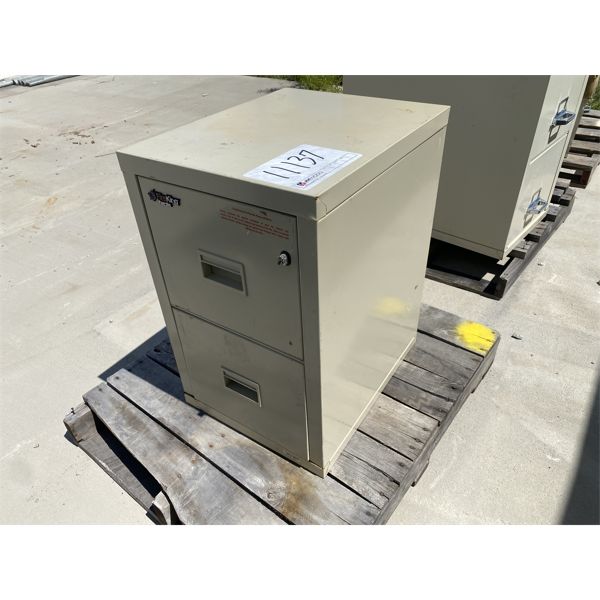 FIREKING 2 HR FIRE SAFE (2) DRAWER FILING CABINET