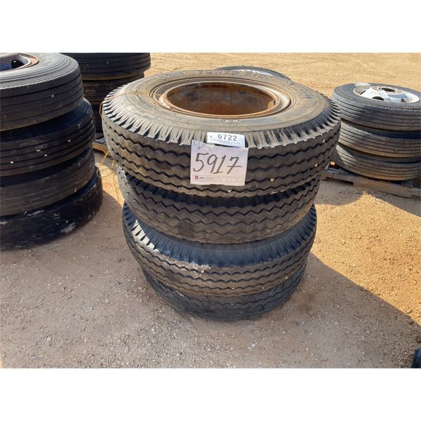 (4) 9.00 X 20 TIRES