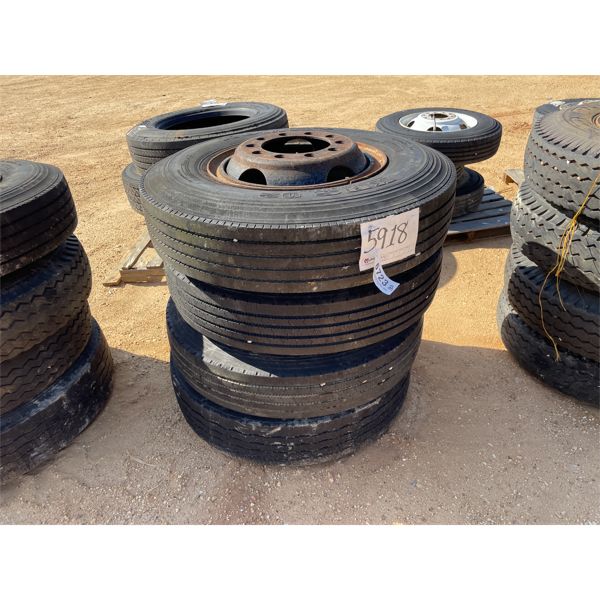 (4) 9.00 X 20 TIRES