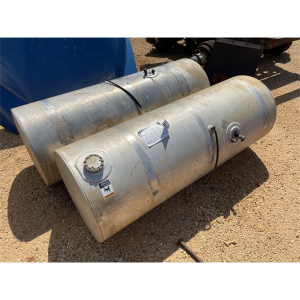 (2) ALUMINUM FUEL TANKS