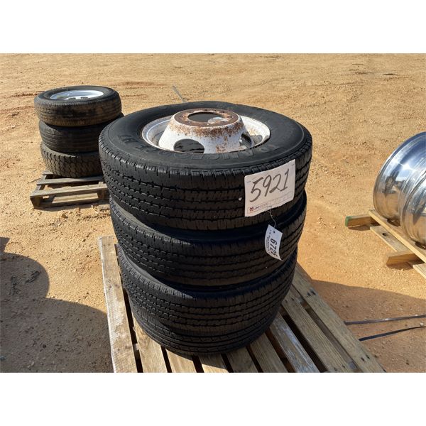 (4)  225/75R16 TIRES