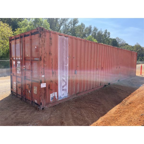 40' SHIPPING/STORAGE CONTAINER
