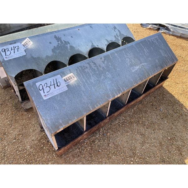 (6) SLOT NESTING BOX