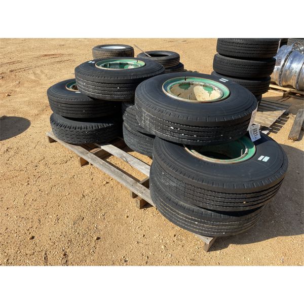 (8) POWERKING 8.25R15 TIRES