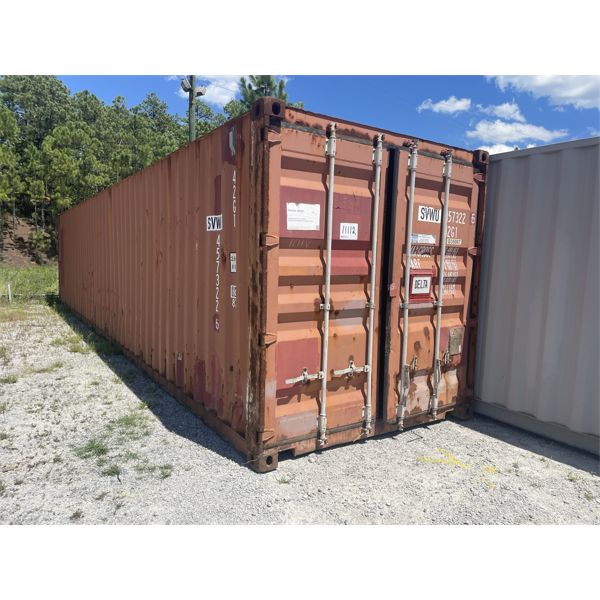 40' HIGH CUBE CONTAINER