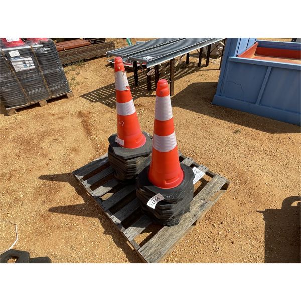 APPROX (25) SAFETY CONES