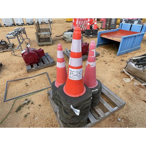 APPROX (50) SAFETY CONES