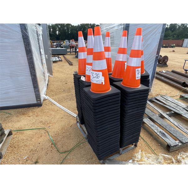 APPROX (25) SAFETY CONES