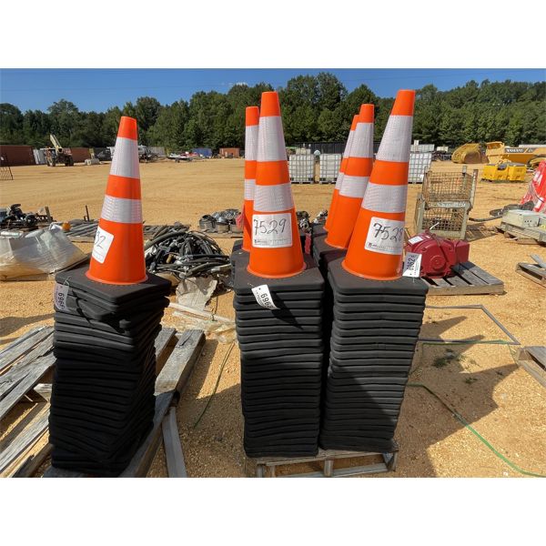APPROX (25) SAFETY CONES