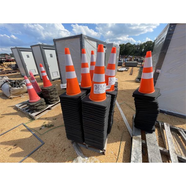 APPROX (25) SAFETY CONES