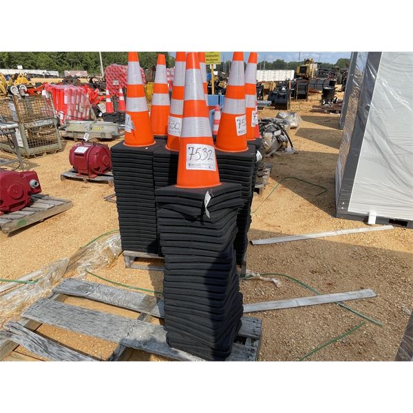 APPROX (25) SAFETY CONES