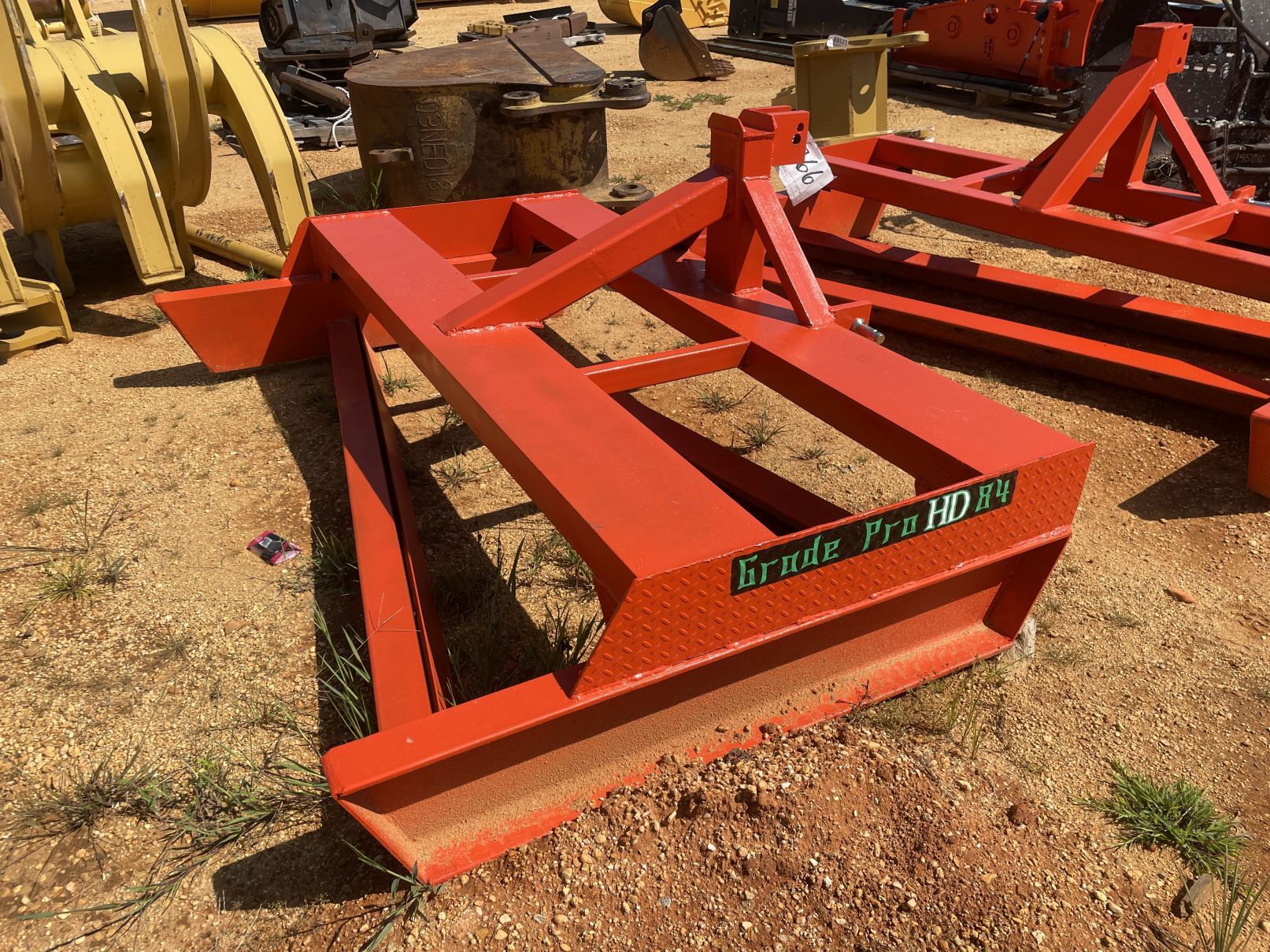 GRADE PRO HD84 LAND LEVELER | Box Blade | Scraper - J.M. Wood Auction ...