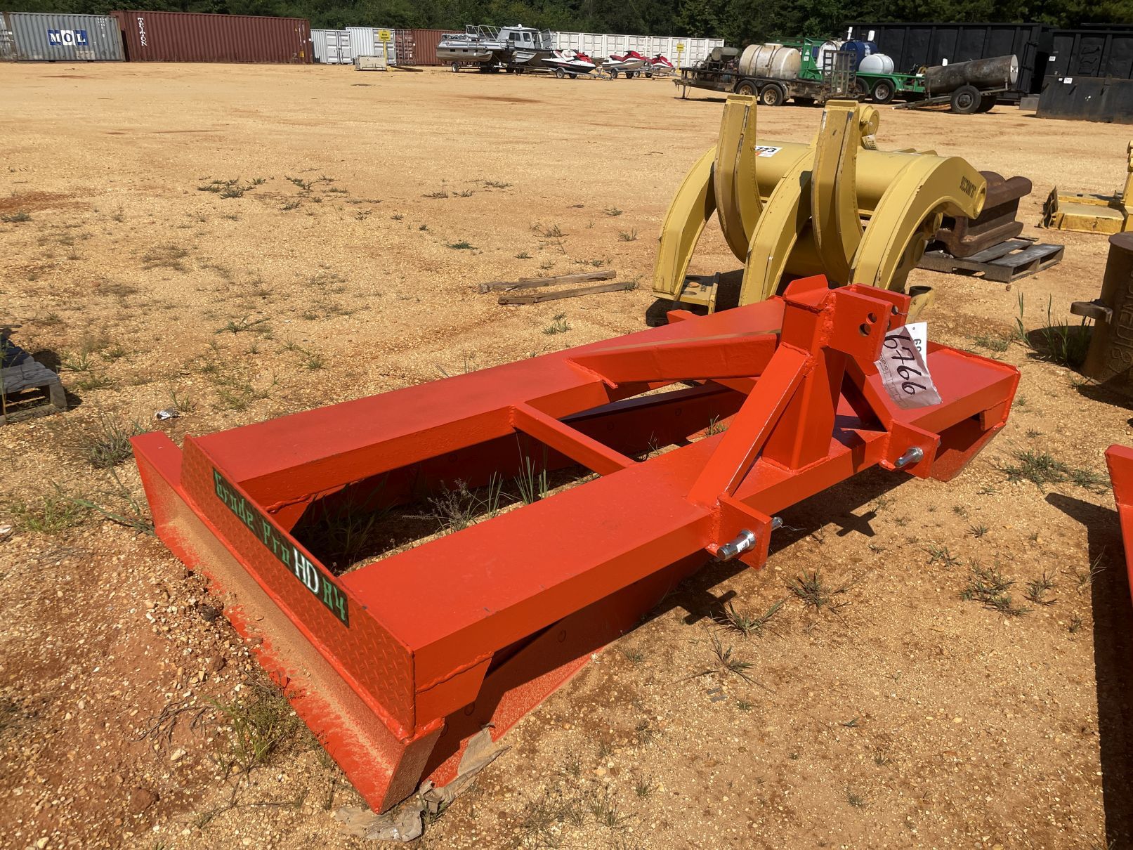 GRADE PRO HD84 LAND LEVELER | Box Blade | Scraper - J.M. Wood Auction ...
