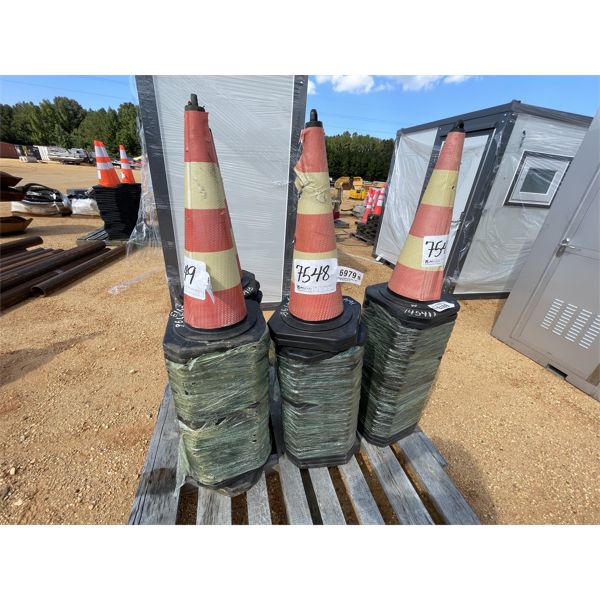 APPROX (25) SAFETY CONES