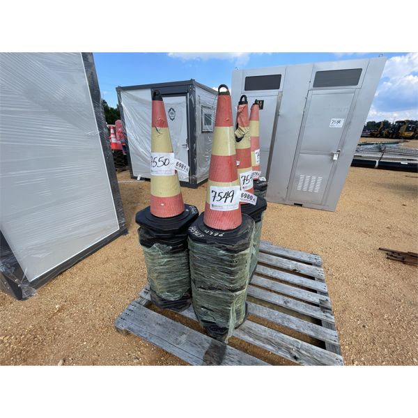 APPROX (25) SAFETY CONES