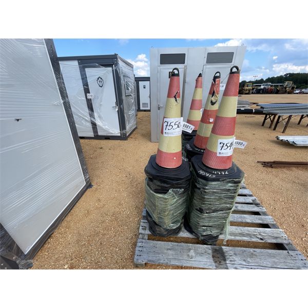 APPROX (25) SAFETY CONES
