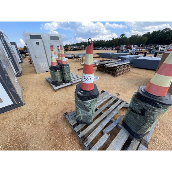 APPROX (25) SAFETY CONES