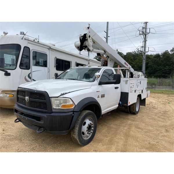 2012 DODGE RAM 5500 HAEVY DUTY Bucket Truck