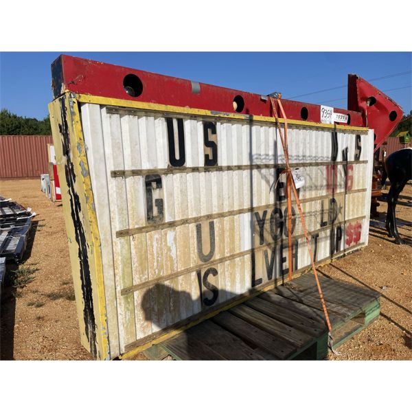 ADVERTISING ARROW SIGN