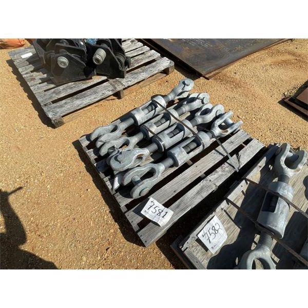(4)  27.2 TON TURNBUCKLES
