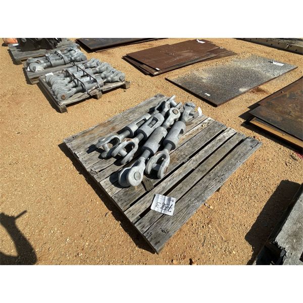 (4)  27.2 TON TURNBUCKLES