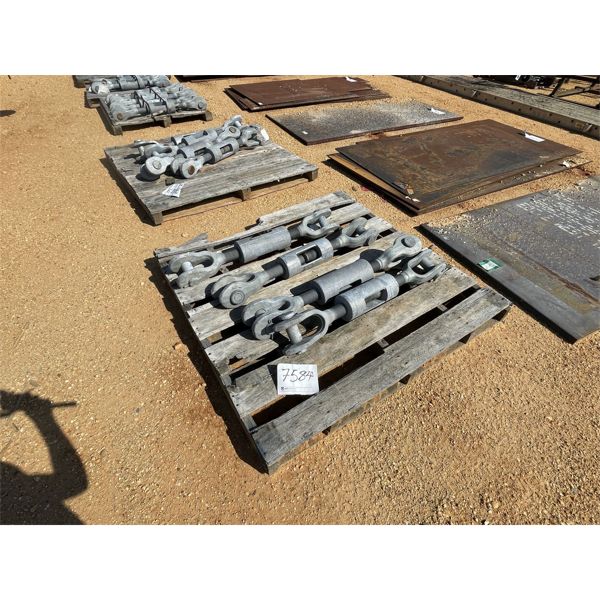 (4)  27.2 TON TURNBUCKLES
