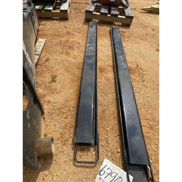 84" LIGHT DUTY FORK EXTENSIONS Loader Attachments