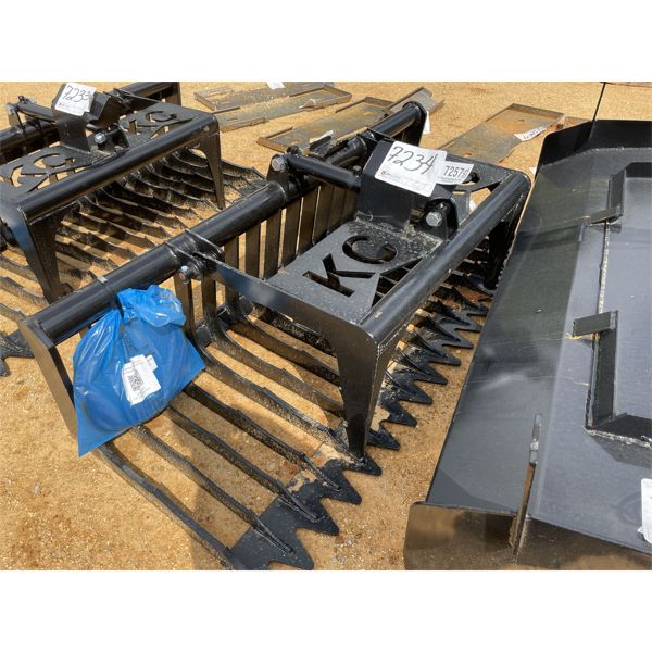 76" SINGLE CYLINDER SKELETON GRAPPLE BUCKET