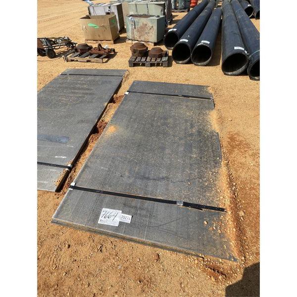 5/8 IN. THICK STEEL PLATE / ROAD PLATE