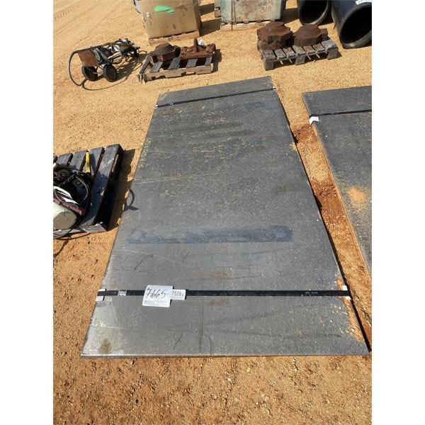 1/2 IN. THICK STEEL PLATE / ROAD PLATE
