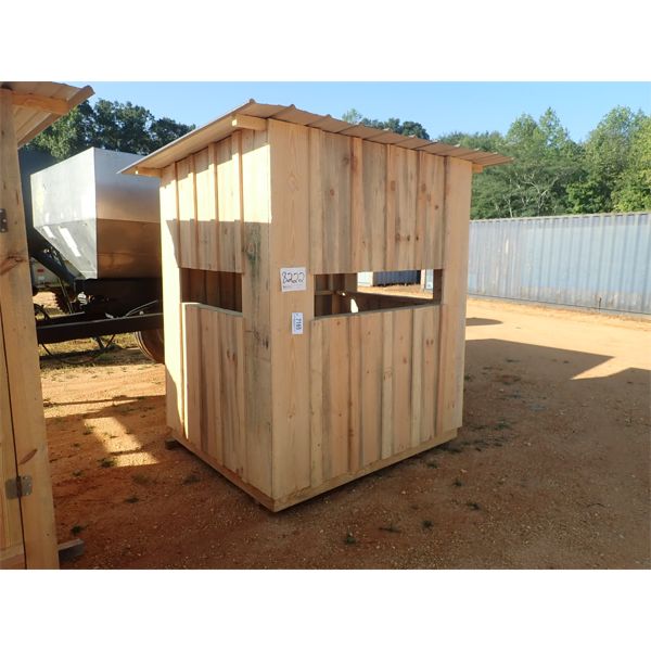 WODDEN 5' x 6' SHOOTING HOUSE