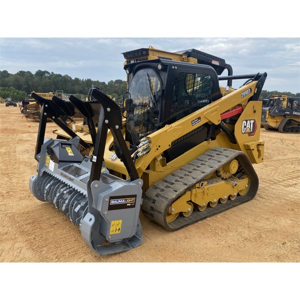 2020 CAT 289D3 Skid Steer Loader - Mulcher