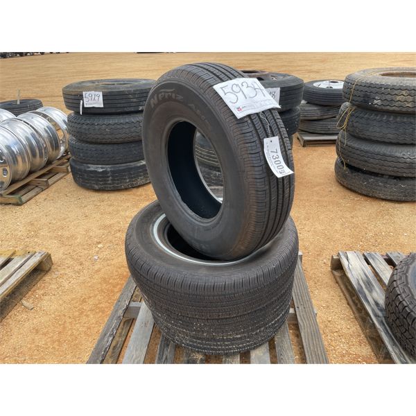 (4) 235/75R15 TIRES