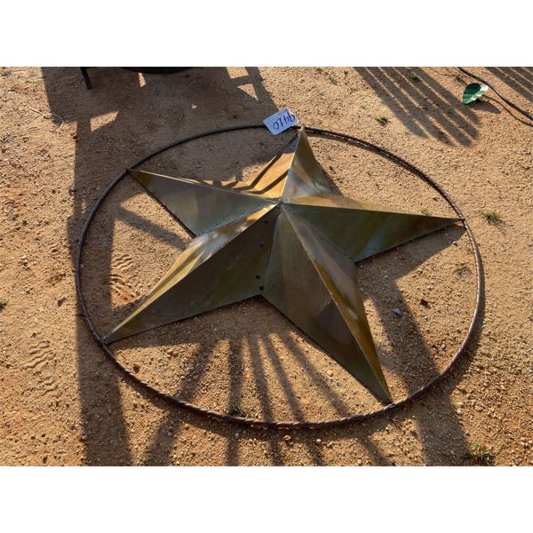 6' LONE STAR METAL ART