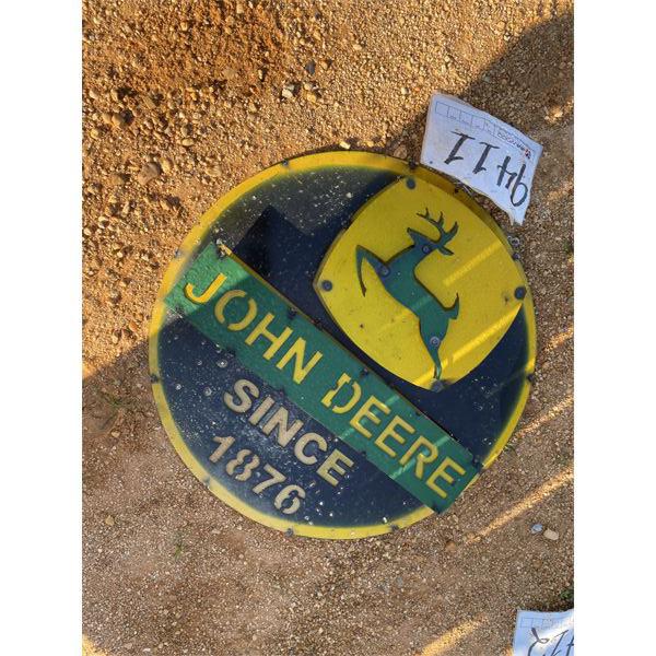JOHN DEERE SIGN