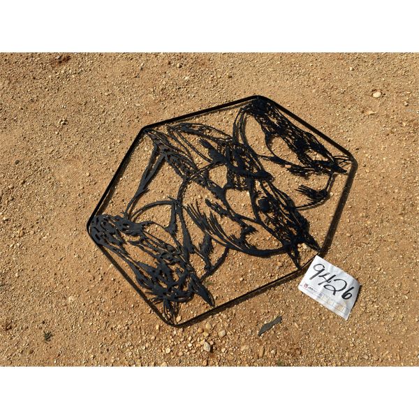 HORSE METAL ART SIGN