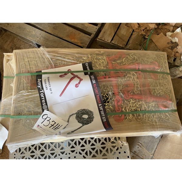 GREAT BEAR RATCHET BINDERS & 3/8" G70 CHAIN