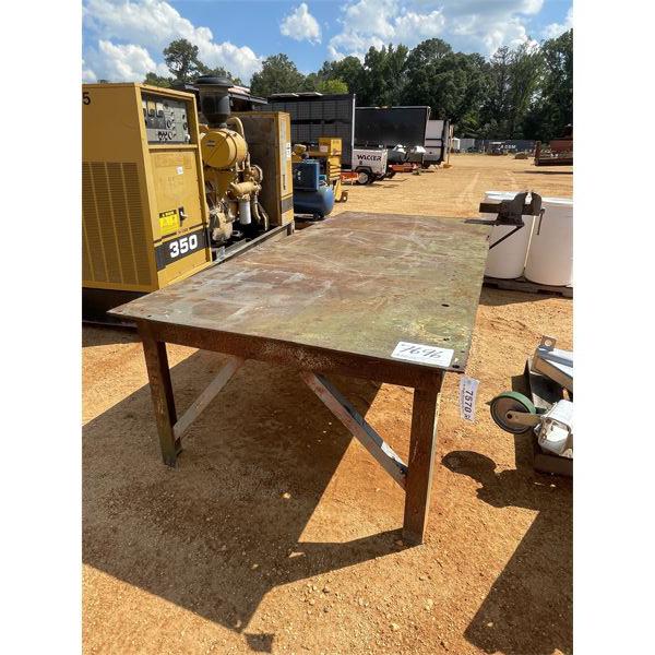 54" X 116" METAL TABLE