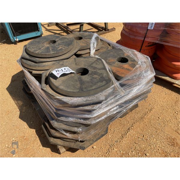 APPROX (30) SAFETY BARREL WEIGHTS