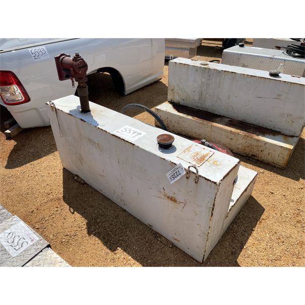 L-SHAPED FUEL TANK W/ PUMP