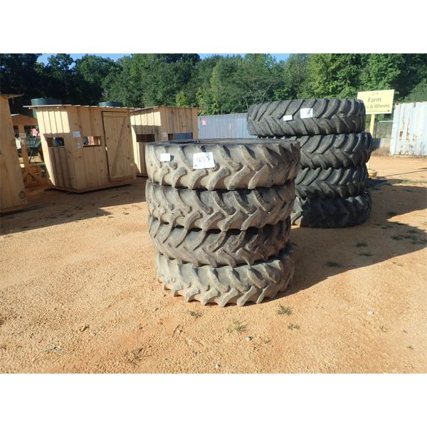 (4)  380/80R38 TIRES