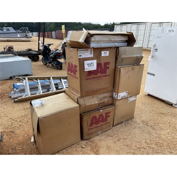 PALLET OF AIR FILTERS