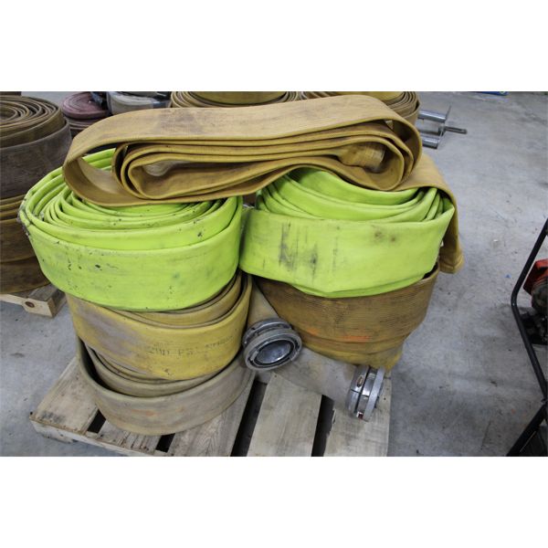 FIRE HOSE AND ADAPTERS, NOTE FAILED INSPECTION - NOT FOR FIREFIGHTING - City Owned, Selling Offsite
