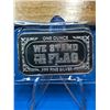 Image 1 : 1oz We Stand for the Flag Bar