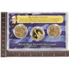 Image 2 : 2009 FIRST DAY OF ISSUE 3 COIN PRESIDENTIAL SET