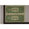 Image 2 : 2-1957-A US $1 SILVER CERT, STAR NOTES, BLUE SEALS