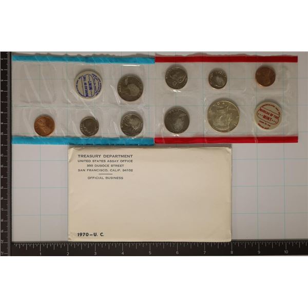 1970 US MINT SET (UNC) P/D (WITH ENVELOPE) MISSING