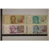 Image 1 : 4 ARGENTINA BANK NOTES:1 AUSTRAL, 5 AUSTRALES,