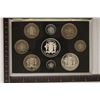 Image 1 : 1989 JAMAICA 9 COIN PROOF SET. $10 IS STERLING